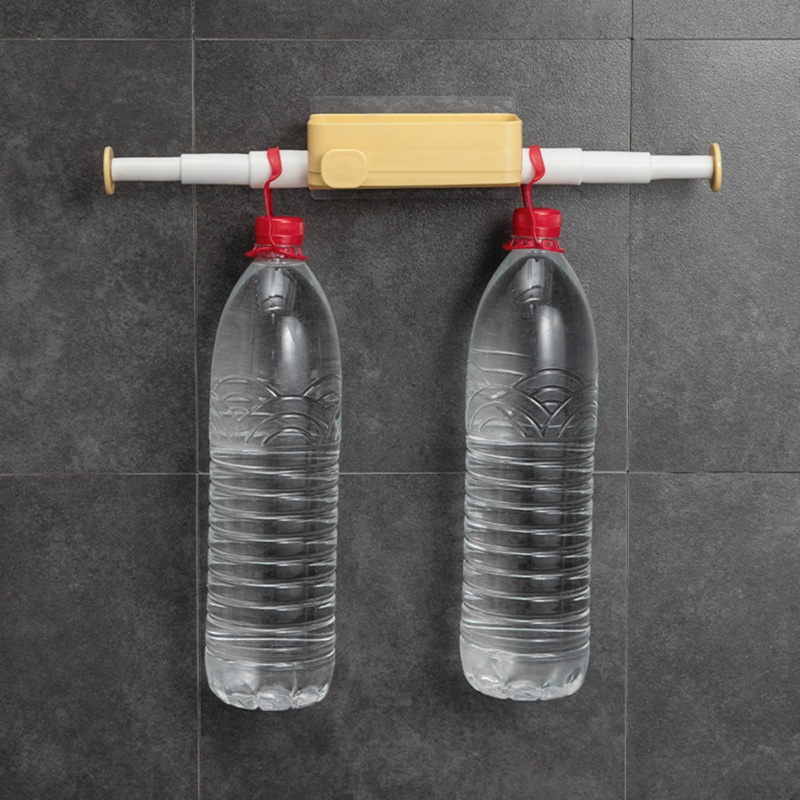 Thanh treo móc quần áo Gắn Tường Có Thể Thu Gọn Tiện Dụng