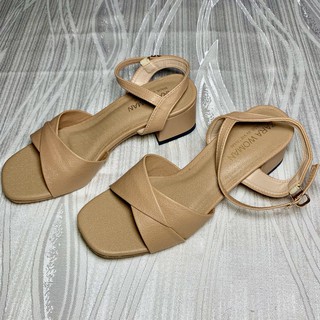 Dép guốc cao gót - hàng cao cấp - quai sandal chéo