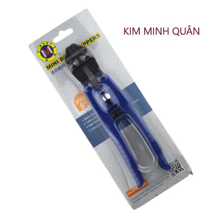 Kéo Cắt Dây , Cáp Cộng Lực Cán Cong Mini 8&quot;/200mm A0073 CMart