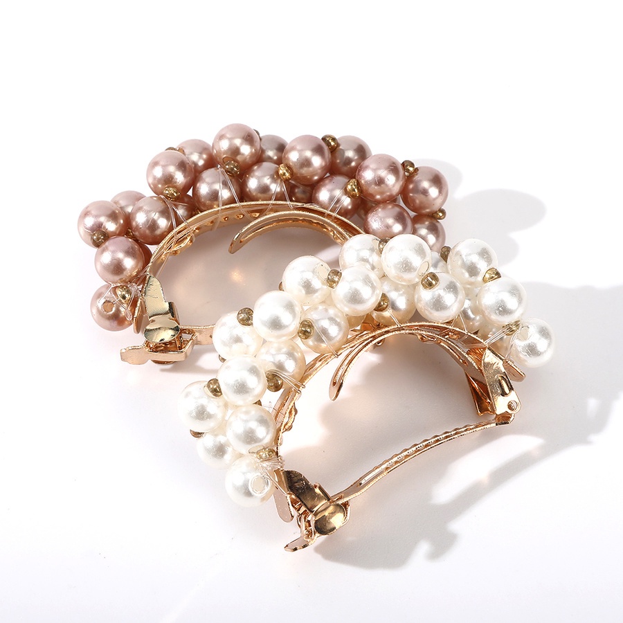 Kẹp tóc đính ngọc trai giả phong cách sang trọng cho nữ
