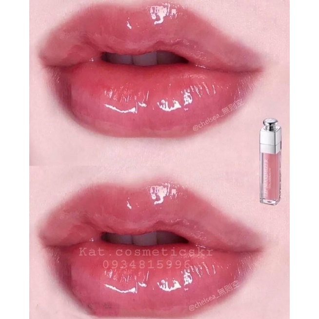 Son Dưỡng Dior Addict Lip Maximizer Hyaluronic Lip-Plumper 001 Hồng mini