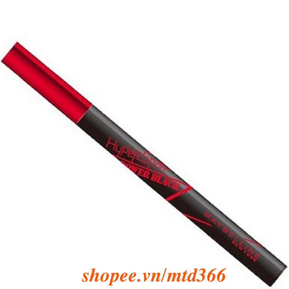 Kẻ Mắt Nước Maybelline Hyper Sharp Power Mực Màu Đen 0.5g.