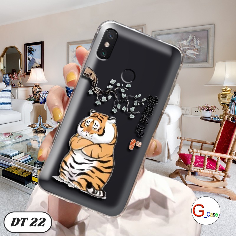 Ốp lưng Xiaomi Mi Max 3 dẻo trong in hình