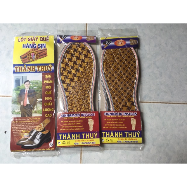Lót giầy quế