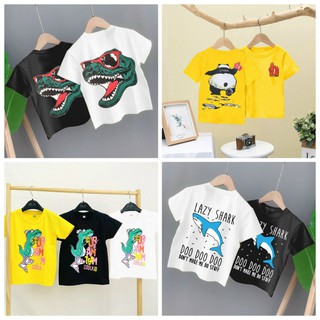 ÁO PHÔNG COTTON NGẮN TAY CHO BÉ MẶC HÈ NHIỀU MÀU NHIỀU MẪU