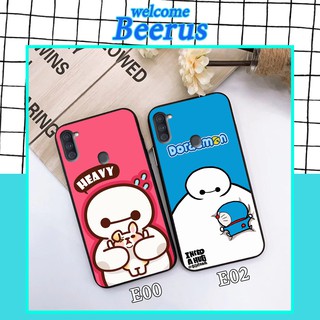 Ốp lưng Samsung A11 ❤️ FREESHIP ❤️ in hình Baymax Pikachu Doremon Shin Vô Diện Flame Luffy