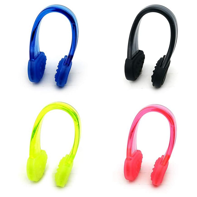 Bộ 4 Nút Bịt Mũi Bằng Silicone Chống Thấm Nước Cho Người Lớn