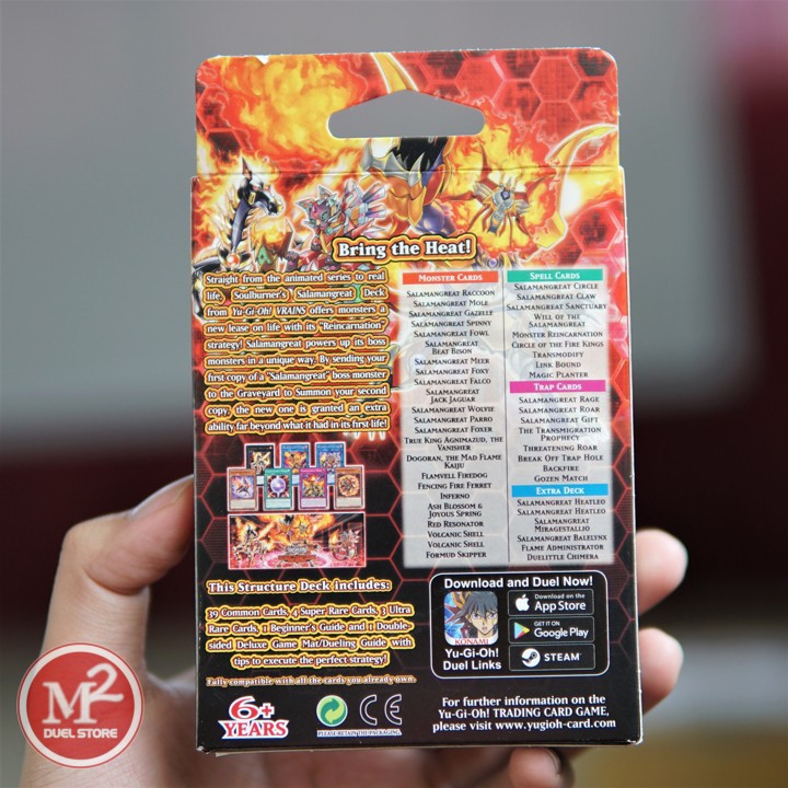 Hộp thẻ bài yugioh Soulburner Structure deck - Hàng chính hãng Konami -  khẩu từ UK  Ihàng nhiều L
