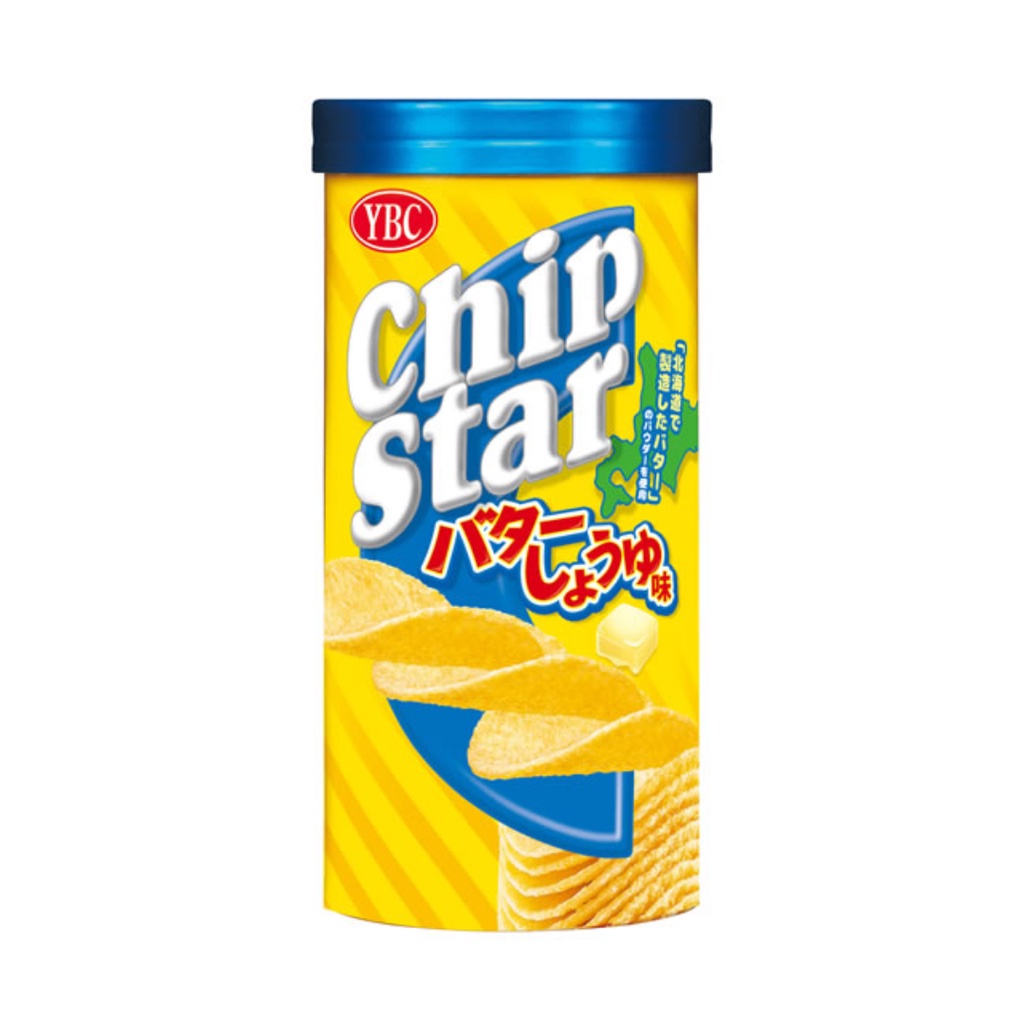 Daiso Khoai Tây Sấy Chip Star Vị Bơ Nước Tương 50G