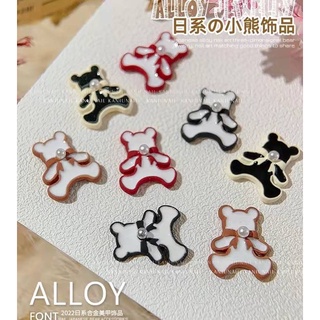 charm gấu trang trí móng bán lẻ 1 con