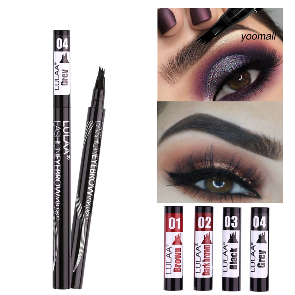 [Hàng mới về] Kẻ Chân Mày Lulaa Chống Thấm Nước Trang Điểm Tự Nhiên Lâu Trôi Chất Lượng Cao