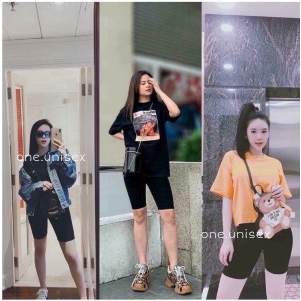 Quần legging đùi cuộn tím siêu Hot