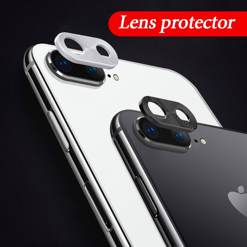 Vỏ bảo vệ camera sau của iPhone 7 8 Plus X XS MAX XR nhiều màu tùy chọn bằng hợp kim kim loại