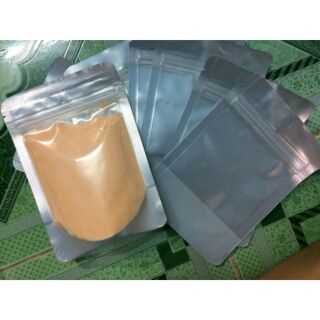 Túi zip bạc loại 100g