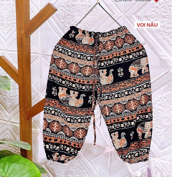 Quần dài mỏng Bomber lanh lụa mát mẻ chống muỗi cho bé mặc vào mùa hè QL01