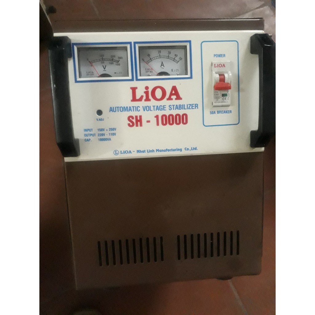 LIOA 10KW DẢI 150-250V HÀNG MỚI BÀY MẪU, 100% DÂY ĐỒNG MỚI 95%