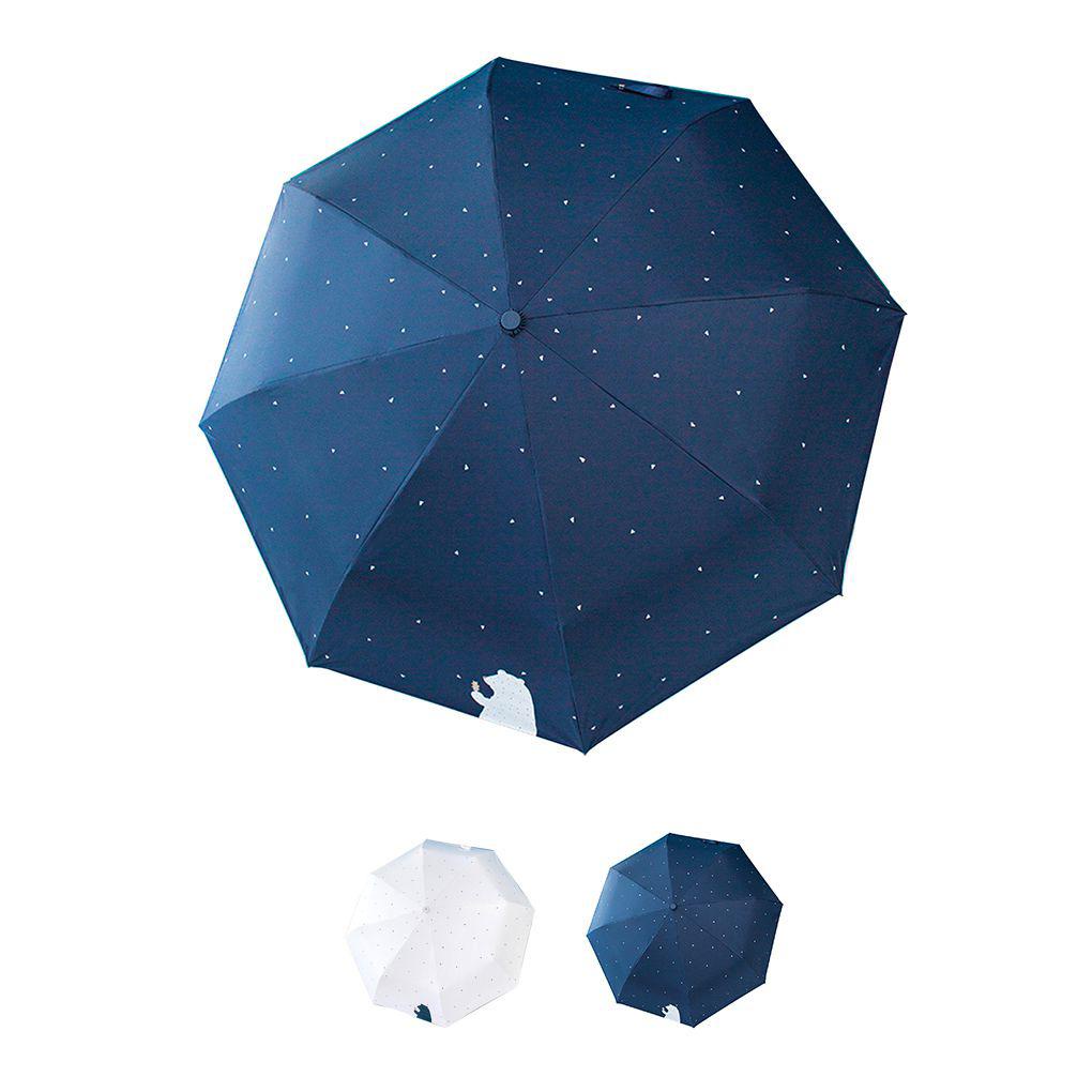 Dù Xếp Mini Chống Tia UV Chống Mưa Tiện Dụng Mang Theo Du Lịch