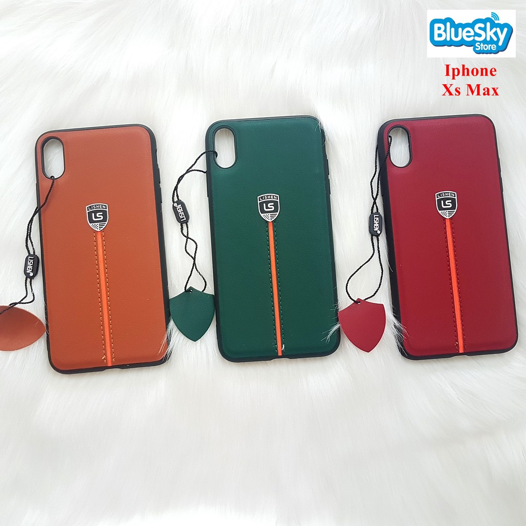 Ốp lưng Iphone Xs Max Lishen da cao cấp