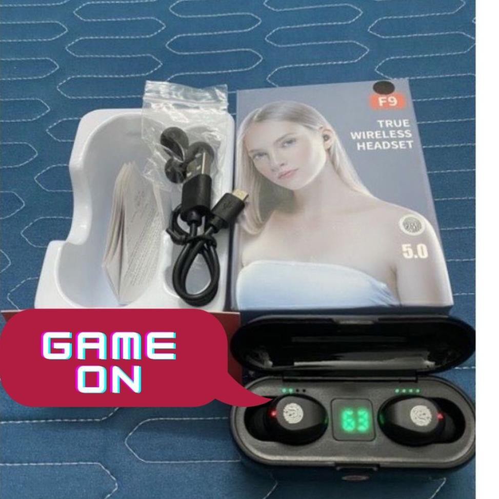 Tai nghe Bluetooth 5.0 AMOI F9-Tai nghe Bluetooth V5.0 User Manual - Tai nghe Bluetooth TWS F9 bản Quốc tế True Wireless | BigBuy360 - bigbuy360.vn