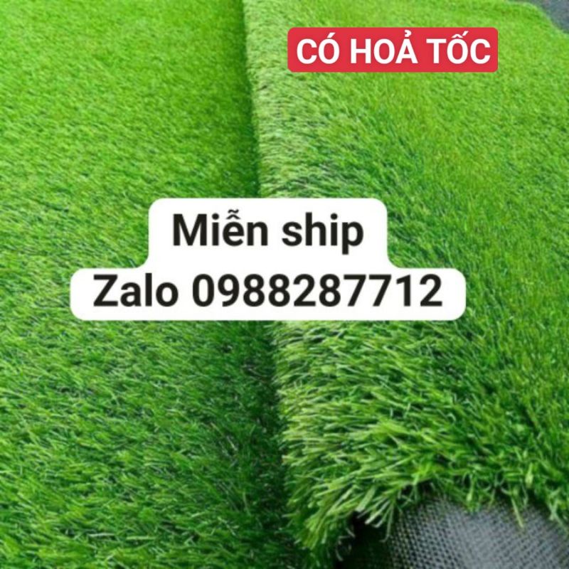 [Mã LIFE20KALL giảm 10% đơn 50K] Thảm cỏ nhân tạo 3cm sợi nhựa sân vườn