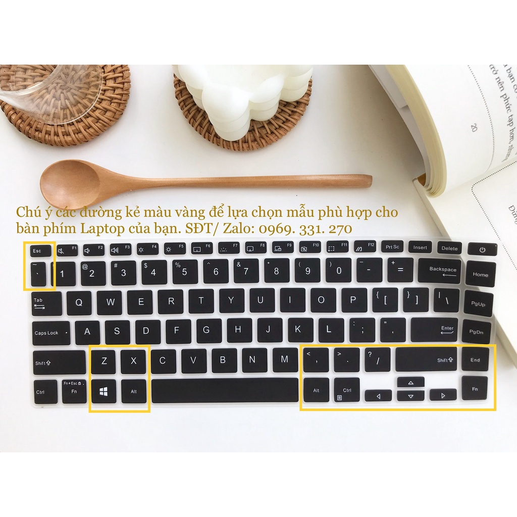 Miếng Phủ Bảo Vệ Bàn Phím Asus AdolBook 14 inch 2020