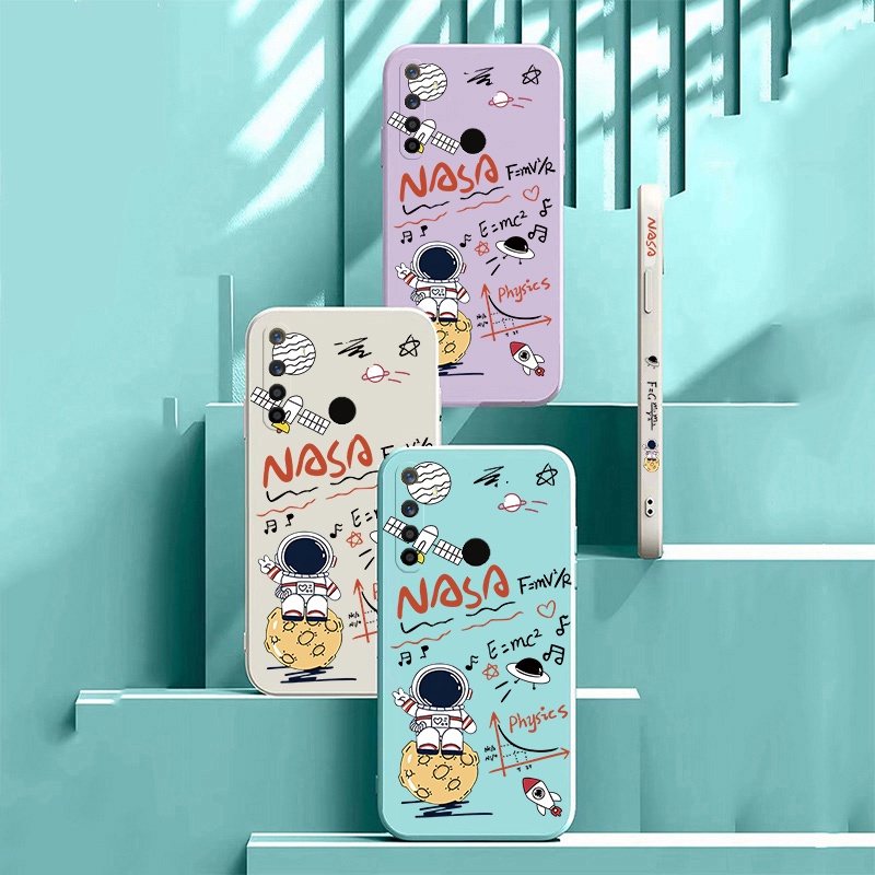 Ốp Điện Thoại Tpu Hình NASA Cho Realme 9 Pro C35 Realme 7 7 Pro 7i C17 6 Pro C15 C2 X2 XT OPPO A1K