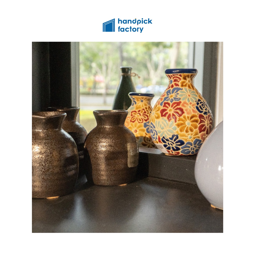 Bình hoa VASE Colection 1 10x10x25 - Handpick Factory