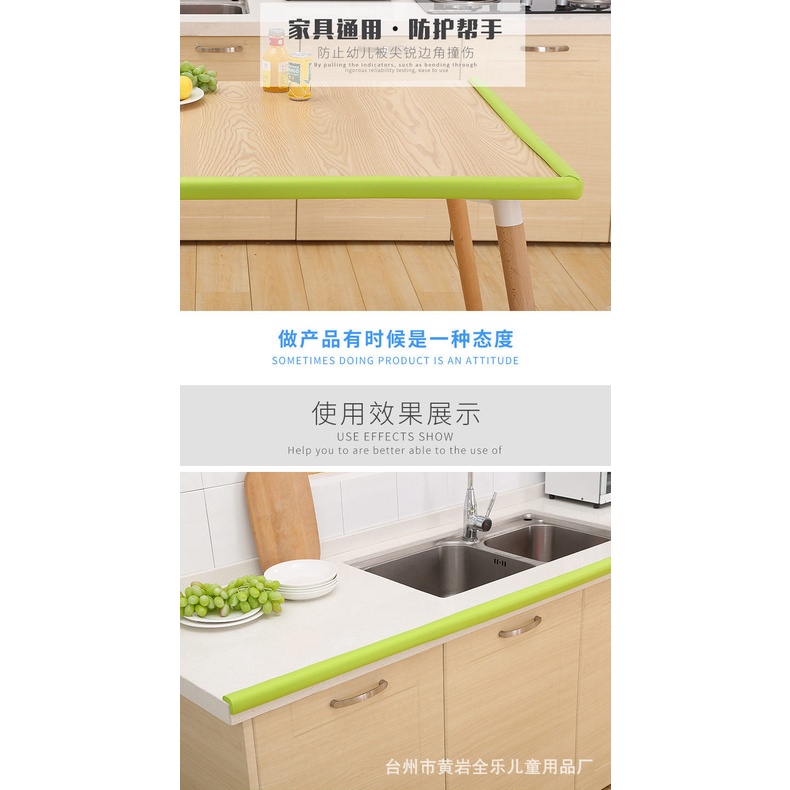 Cuộn xốp bọc góc bàn, xốp bọc cạnh bàn, giường, ghế, tủ an toàn cho bé dài 2m