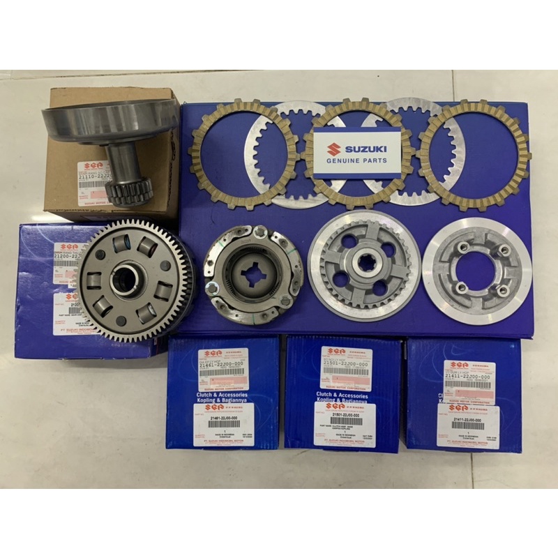 bộ nồi ly hợp viva fi 115 suzuki chính hãng