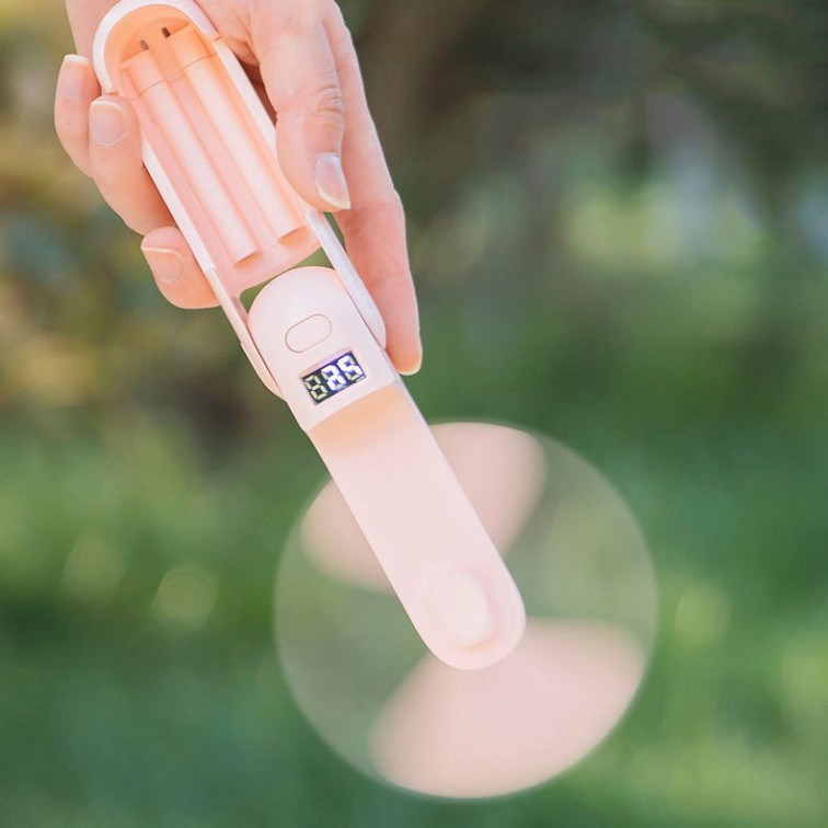 [HOT] - Quạt tích điện Mini kiêm sạc dự phòng 2.000 mAh - V1 Thiết kế nhỏ gọn, kiểu dáng dễ thương