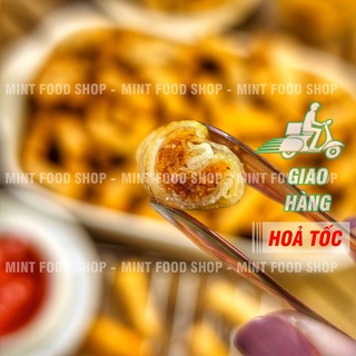Chả Giò Tôm Mini Sấy Giòn Ăn Liền - Lon 400gr