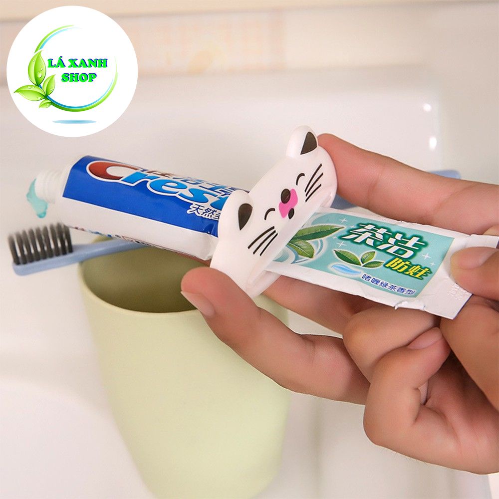 Dụng Cụ Ép Lấy Kem Đánh Răng MẶT CƯỜI Con Thú - Kẹp Nặn Tuýp Sữa Rửa Mặt, Kem Dưỡng Da Chống Lãng Phí