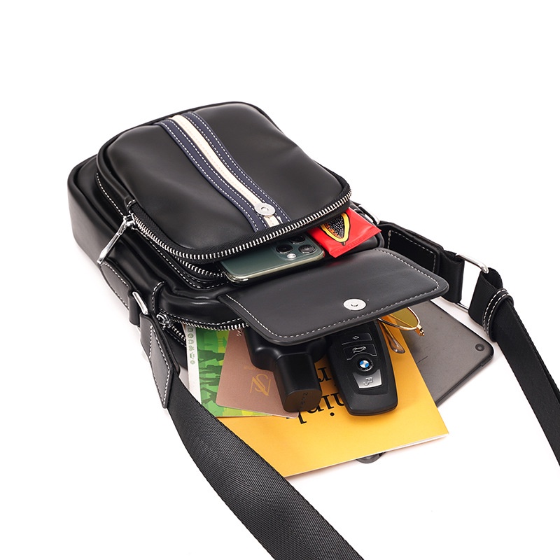 Túi đeo vai, túi đeo chéo nam nữ,da PU cao cấp,hình chữ nhật