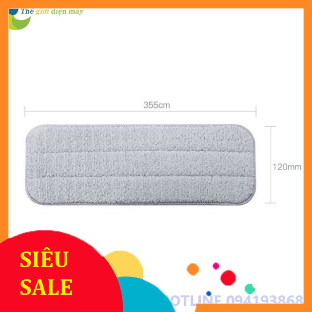[SiêuRẻ] Giẻ (khăn) lau thay thế cho chổi lau nhà Xiaomi Deerma TB500 - Shop Thế Giới Điện Máy .