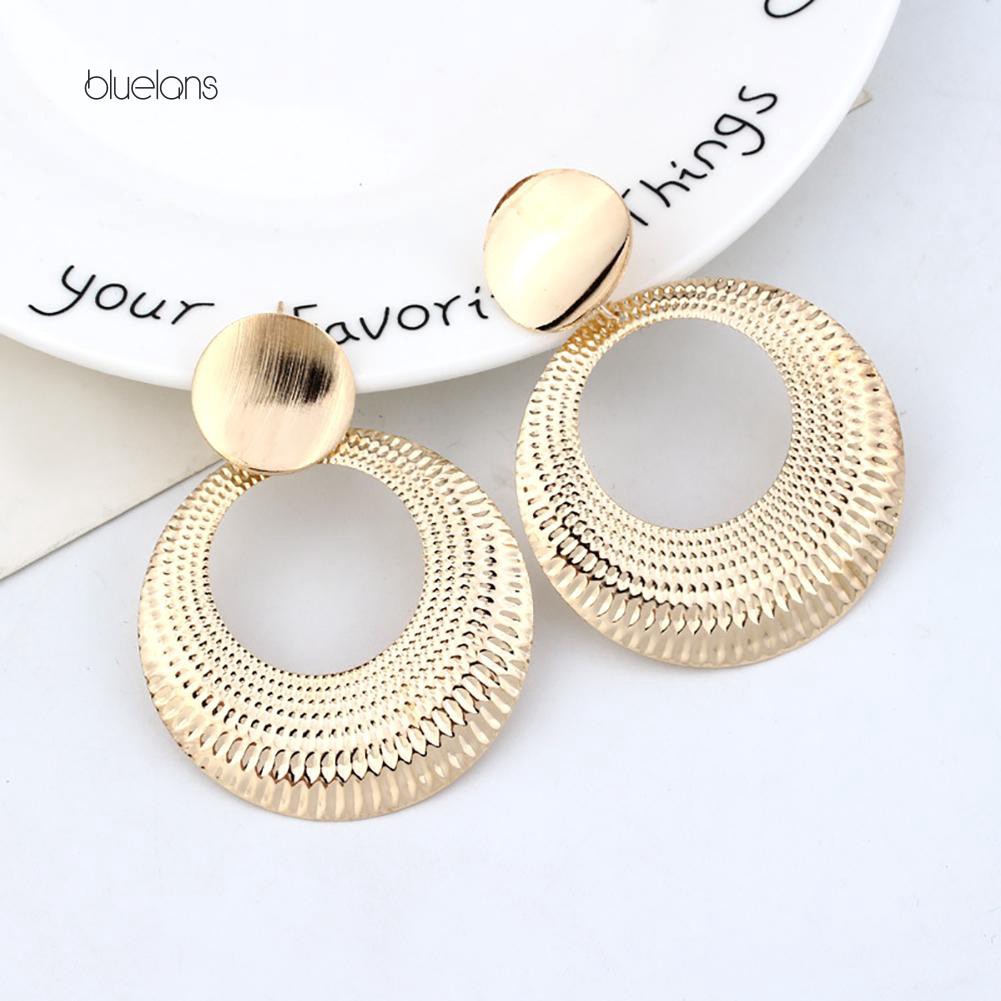 Đèn Bluelans Bluelans Bluelans Chất Lượng Cao❈Dây Cáp Âm Lượng Go Volume Go Volume❈Khuyên Tai Hình Tròn Phong Cách Hàn Quốc Đơn Giản Thời Trang