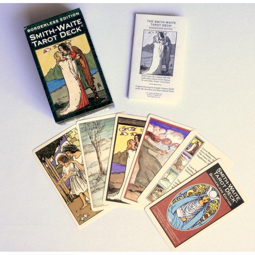 Bộ bài Smith Waite Tarot Borderless deck