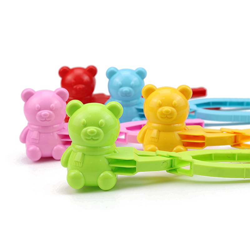 Khuôn Làm Lâu Đài Tuyết / Quả Cầu Tuyết Hình Gấu Dành Cho Trẻ Em