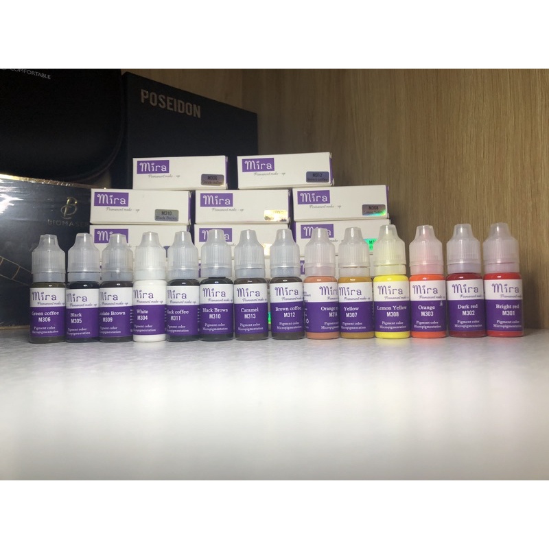 Mực MIRA Mực Phun Xăm ,Mực ĐỨC Chuẩn