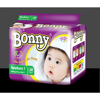 Miếng lót sơ sinh Newborn1 BONNY gói 28 miếng