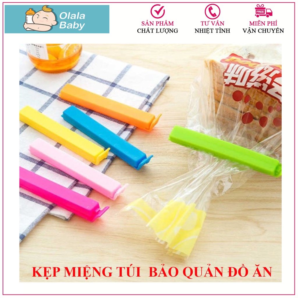 Kẹp Miệng Túi Bảo Quản Thực Phẩm Thức Ăn