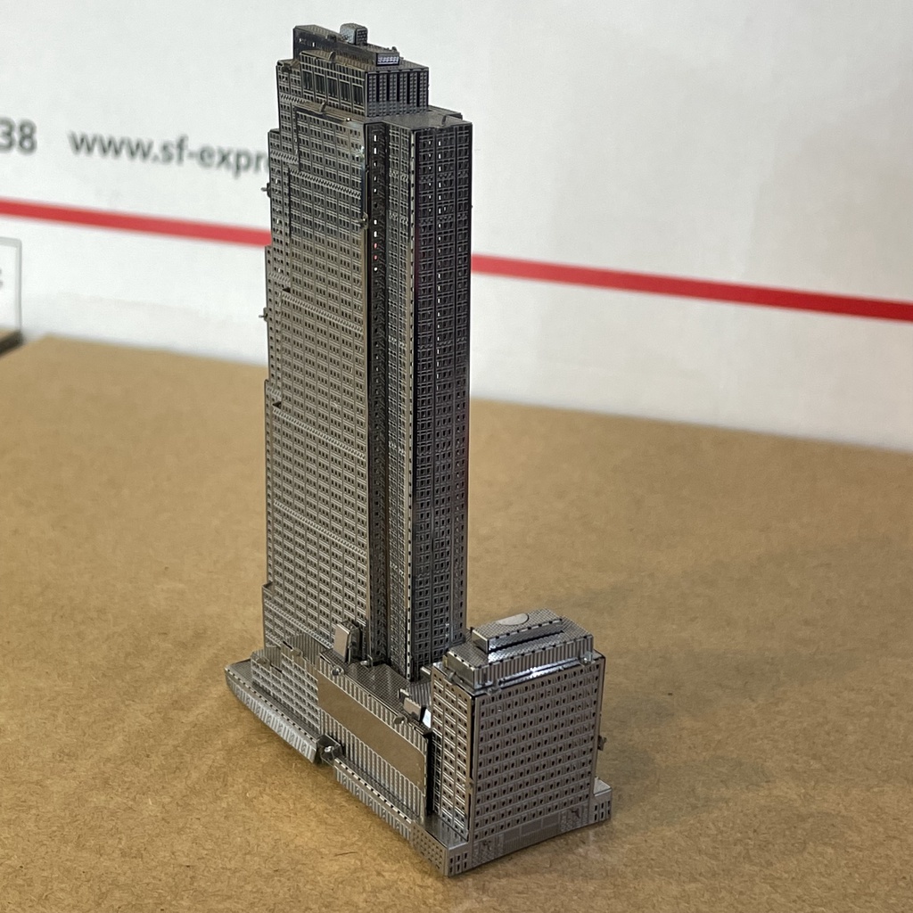 Mô Hình Kim Loại 3D Lắp Ráp Kiến Trúc Nhà Cao Tầng 30 Rockefeller Plaza