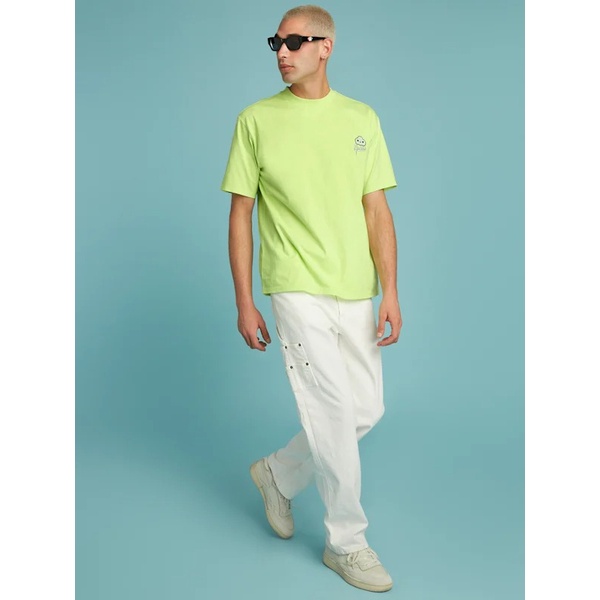 Áo thun nam Guess-x-Friendswithyou xịn, nữ mặc thành form oversized. Thêu logo đẹp sắc nét.