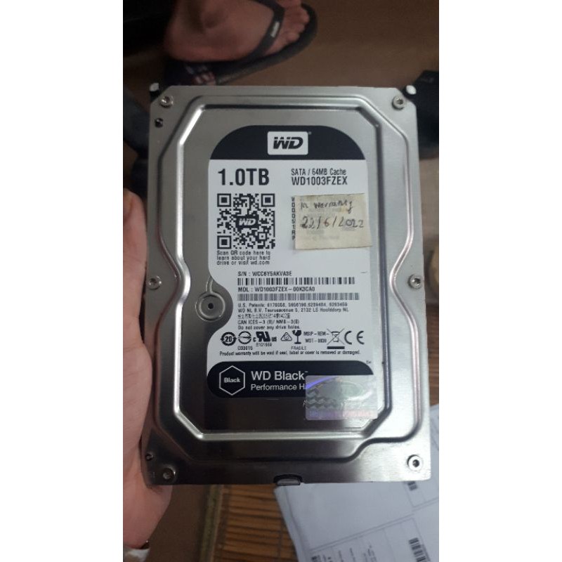 Ổ CỨNG MÁY BÀN PC WD Black 1T