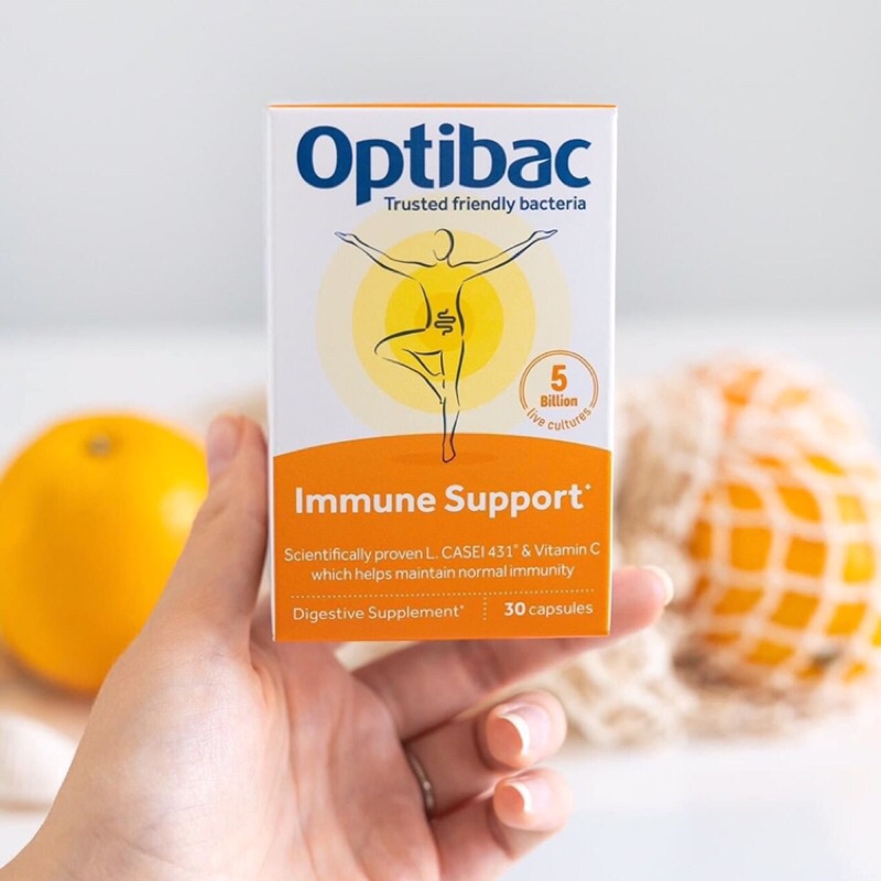 Viên optibac C tăng đề kháng cho mọi người