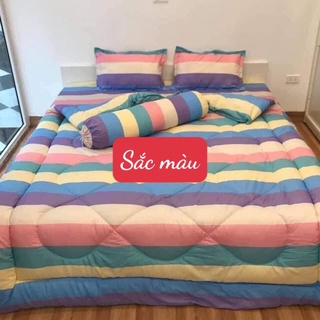 Chăn Phao Trần Bông Dày 1m8x2m,Vải Mềm Mịn Mẫu Hot nhất,có chọn mẫu,MẪU SẮC MÀU
