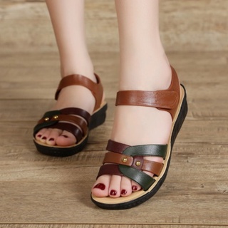 Dép sandal quai nhựa dẻo đế cao su dẻo nữ 3cm