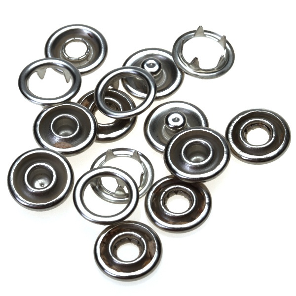 Set 50 Nút Bấm Màu Bạc 9.5mm Chuyên Dụng Cho May Vá DIY
