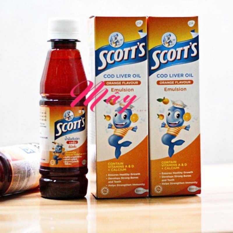 Siro Scotts giúp trẻ ăn ngon, tăng cân Thái Lan