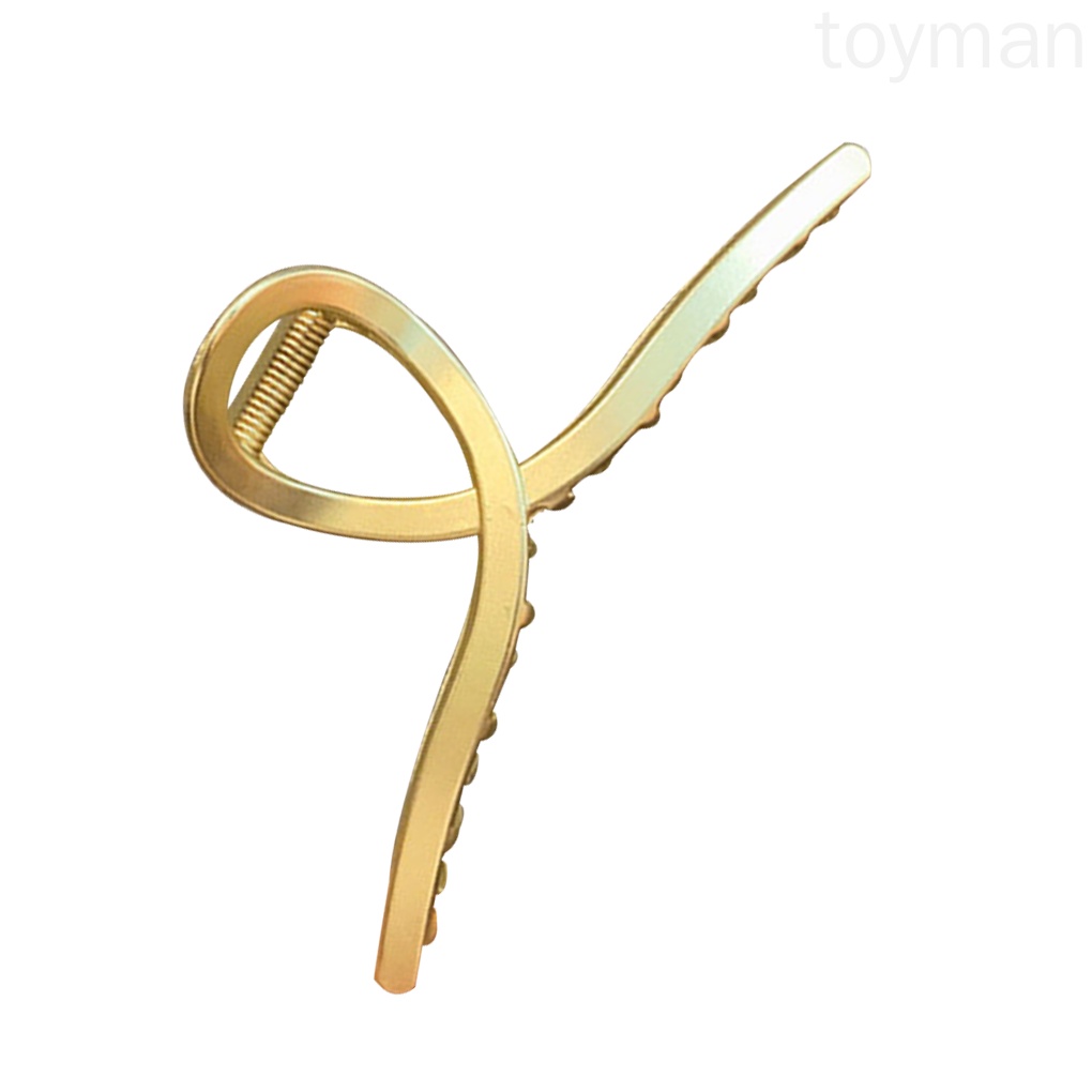 Kẹp Tóc Hợp Kim Thiết Kế Đơn Giản Thời Trang Cho Nữ