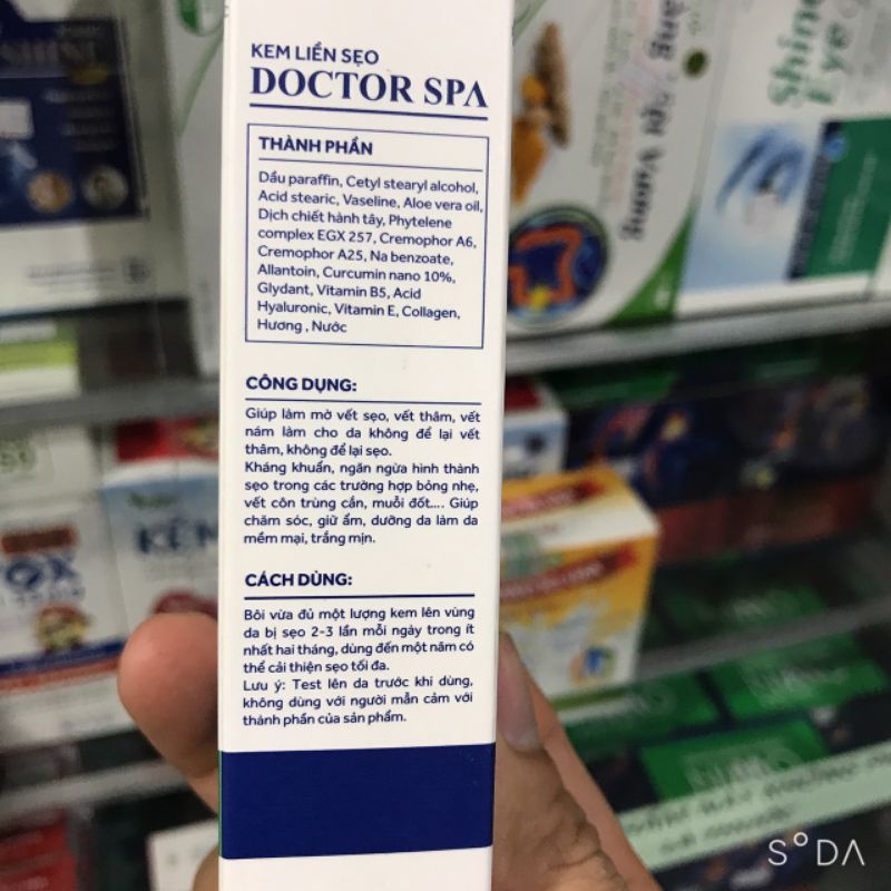 Kem Liền Sẹo Doctor Spa